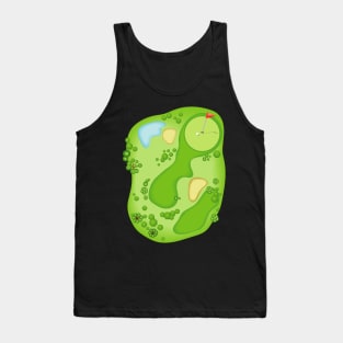 Golf Design Tank Top